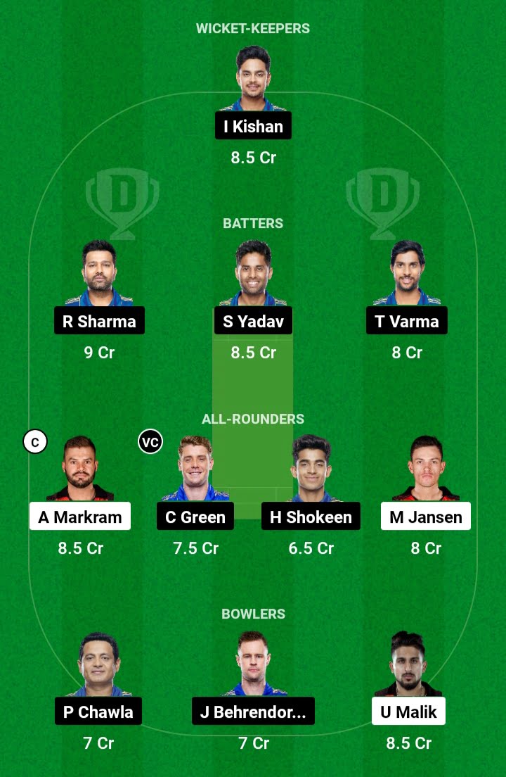 Today Dream11 Team Captain And Vice Captain: