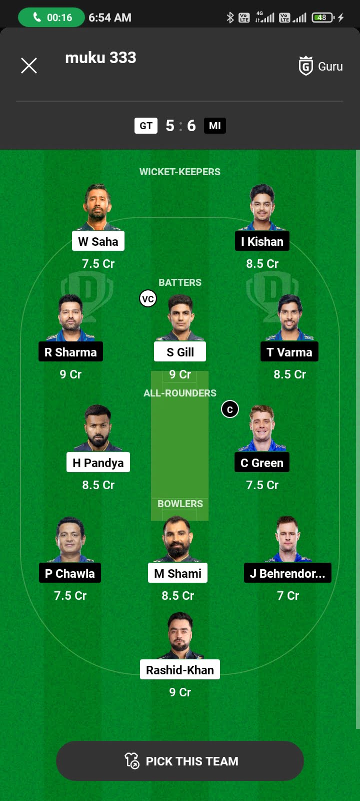 Today Dream11 Team Captain And Vice Captain