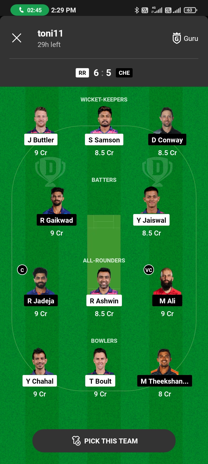 Dream11 Prediction team