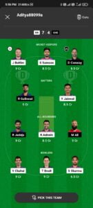 Today Dream11 Team Captain And Vice Captain