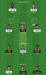 [08-Aug -2023] Today India vs West Indies Dream11 Capitan and Vice Captain: