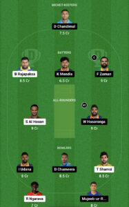 [08-Aug -2023] Today B-Love Kandy vs Galle Titans Dream11 Capitan and Vice Captain: