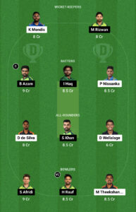 SL vs PAK Dream11 Prediction Today Match, Asia Cup, Super Four,5th Match