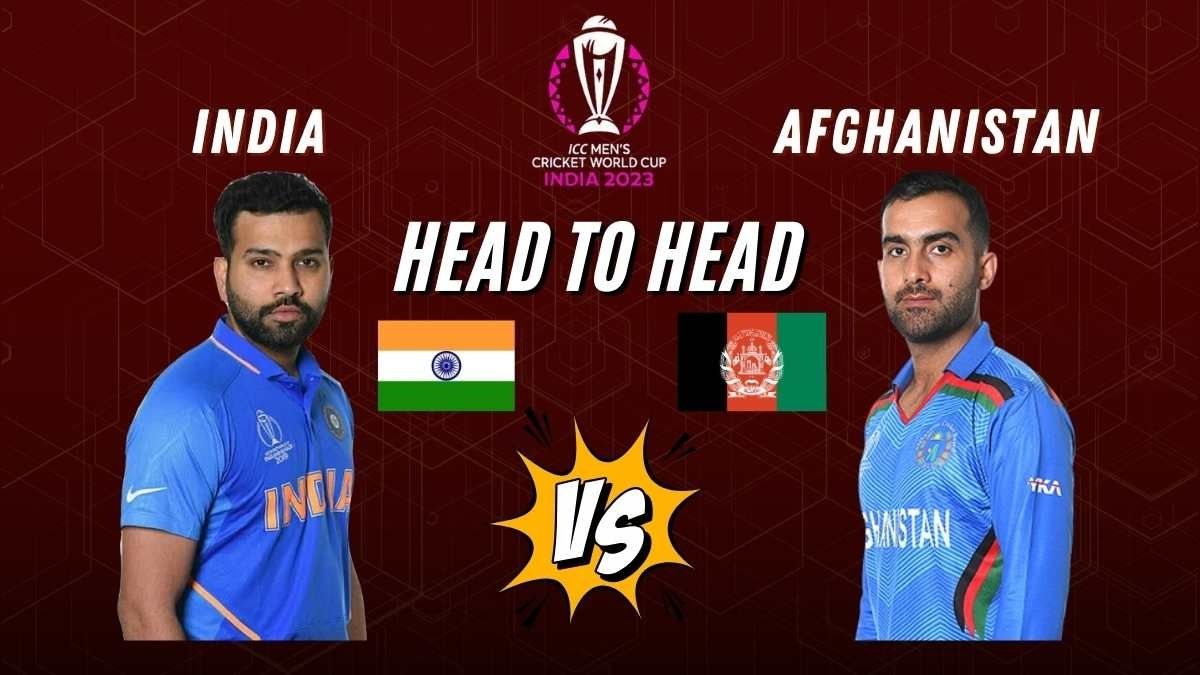 IND vs AFG 9 Match ICC Cricket World Cup 2023